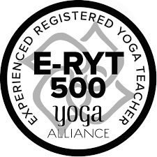 Yoga Alliance E-RYT 500, Experienced Registered Yoga Teacher